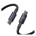 Baseus New Braided Fast Charging Cable USB-C to USB-C 100W 2m | Black
