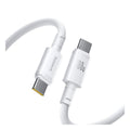 Baseus New Braided Fast Charging Cable USB-C to USB-C 100W 2m | White