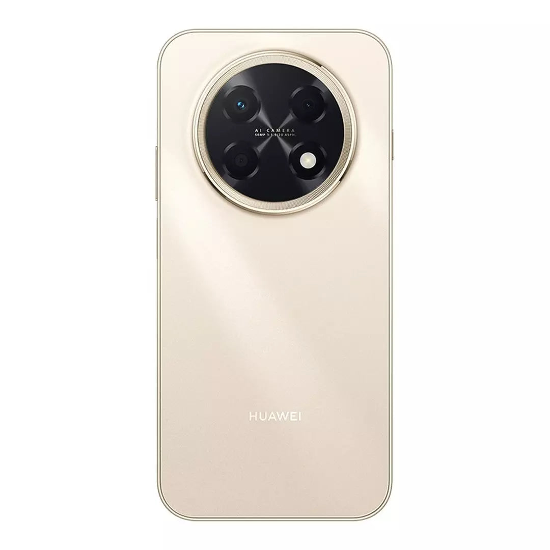 HUAWEI Nova 15 Max Smartphone 256GB, 8GB RAM, 6.84-Inch 120Hz OLED Display, Kirin Processor | Gold + HUAWEI FreeBuds SE 2 Wireless Earbuds