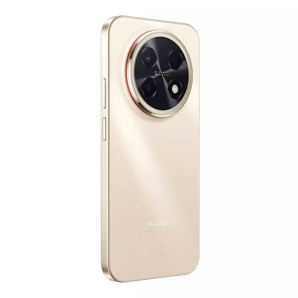 HUAWEI Nova 15 Max Smartphone 256GB, 8GB RAM, 6.84-Inch 120Hz OLED Display, Kirin Processor | Gold + HUAWEI FreeBuds SE 2 Wireless Earbuds