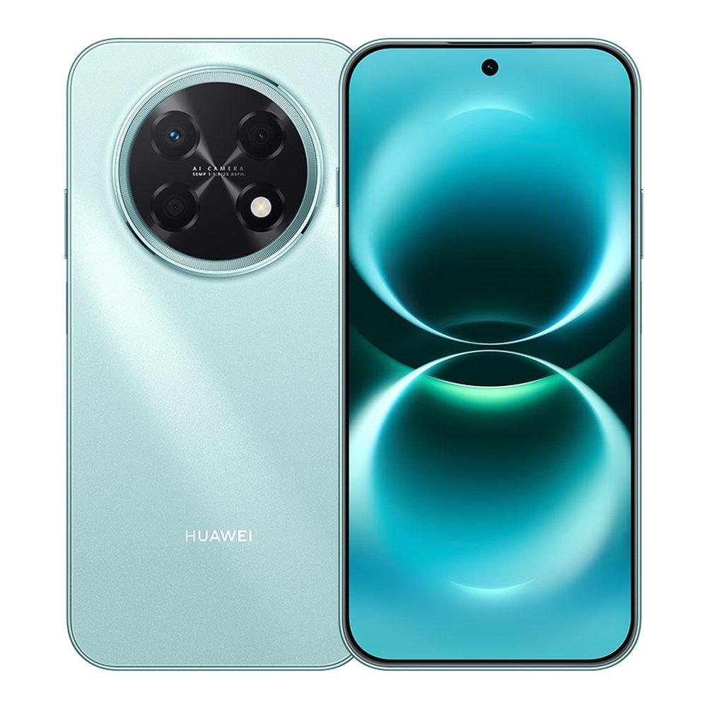 HUAWEI Nova 15 Max Smartphone 256GB, 8GB RAM, 6.84-Inch 120Hz OLED Display, Kirin Processor | Lake Cyan + HUAWEI FreeBuds SE 2 Wireless Earbuds