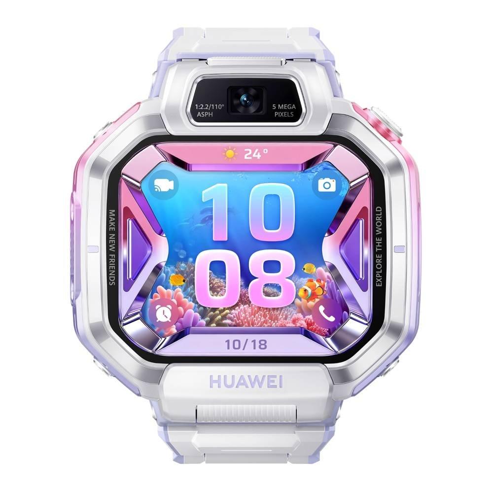 Huawei Watch Kids X1 Pro, 64GB storage, 120-190mm size, 13MP camera + Bundle Offer | Purple
