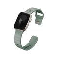 Uniq Stride Fkm Rubber Apple Watch Strap 41/40/38mm | Iceplant Green