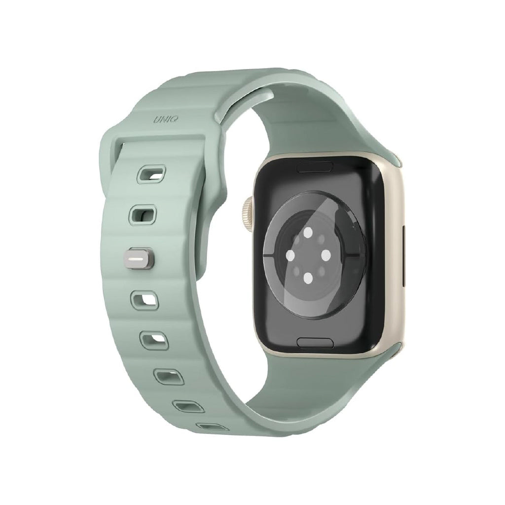 Uniq Stride Fkm Rubber Apple Watch Strap 41/40/38mm | Iceplant Green