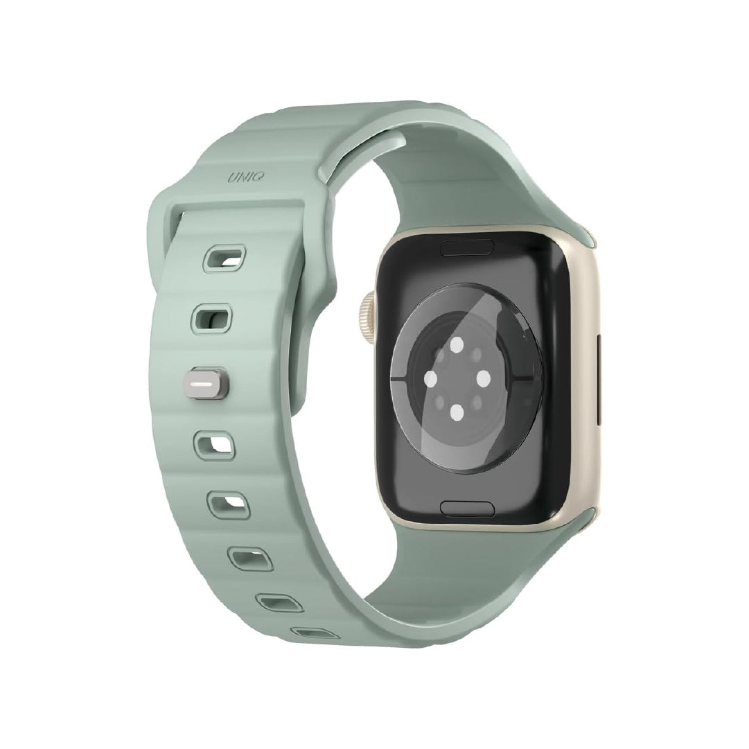 Uniq Stride Fkm Rubber Apple Watch Strap 41/40/38mm | Iceplant Green