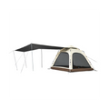 Naturehike Ango Automatic 4 people with canopy Tent - Oka Brown (240*240*175)