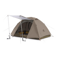 Naturehike Yunchuan Series Tent - Light Coffee Brown (210*(45+140+45)*115)