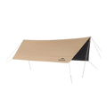 Naturehike Cloud Skies Awning Canopy Lite - Dark Brown Hexagon Vinyl-S (400*292)