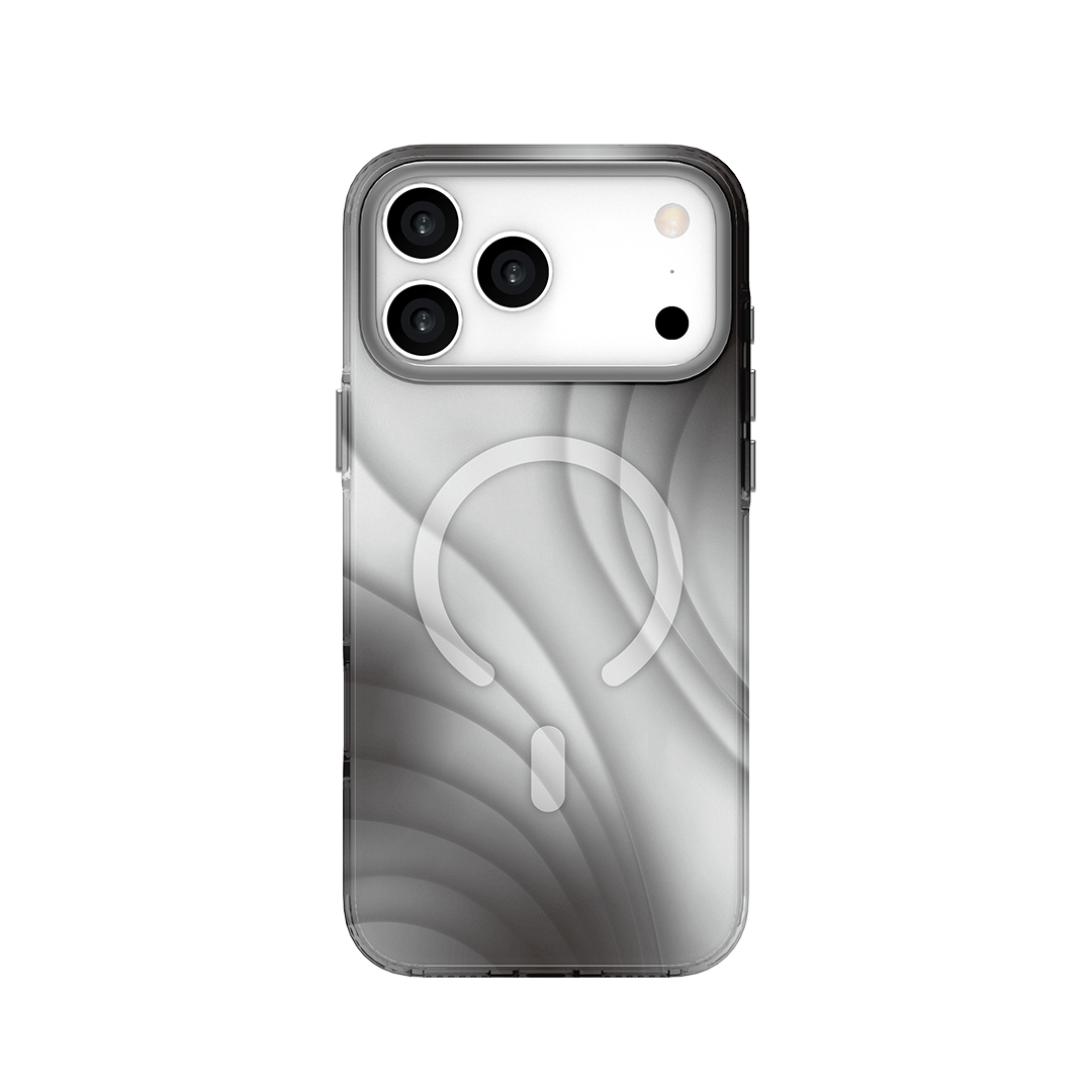 LZEL MagFluxo Craft MagSafe Case for iPhone 17 Pro Max | Gray