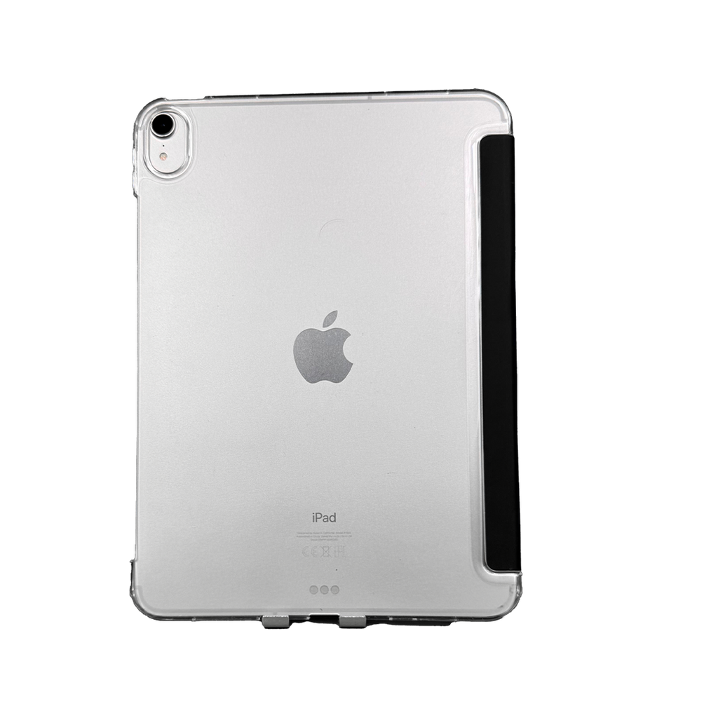 LZEL Imperium Trifolio Smart Folio Case for iPad 10.9" / 11" (A16-2025) – Transparent Back | Black