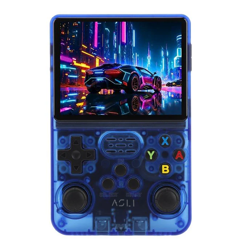 Asli Global Xretro Engine 3.5 Xretro Handheld Game Console With Linux System 128GB | Blue