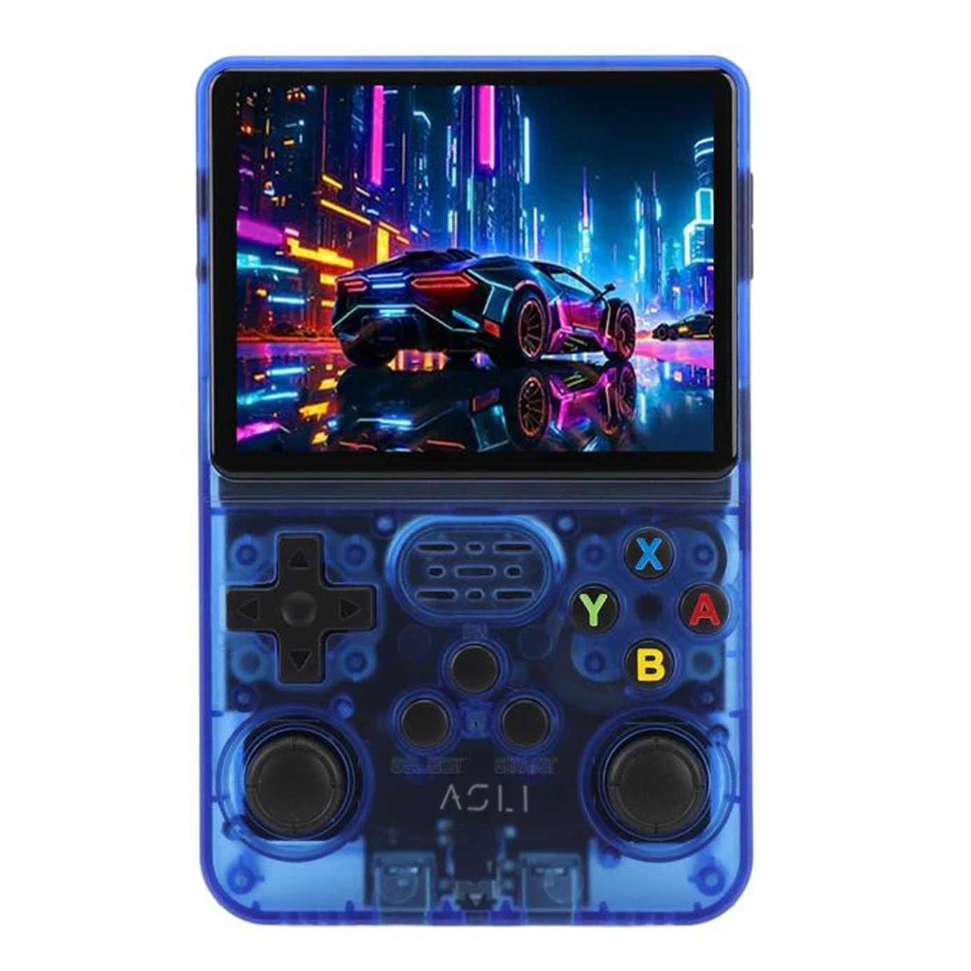 Asli Global Xretro Engine 3.5 Xretro Handheld Game Console With Linux System 128GB | Blue
