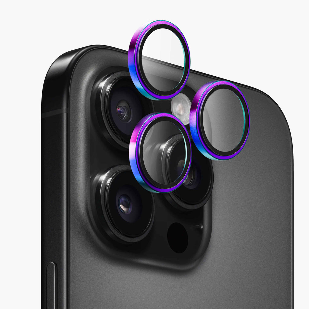 Anank iPhone 16 Pro / 16 Pro Max Sapphire Lense Guard | Flamed Titanium