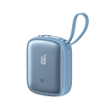 90 Percent Primflux Mini 22.5W Dual Built-In Cables Power Bank Powerdelivery Qc 3.0 | Usb-C & Lightning | Blue
