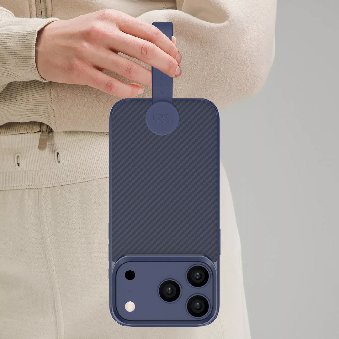 LZEL Back Cover With Magsafe For IPhone 17 Pro Max | Blue