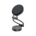LZEL 360Â° Magnetic Suction Phone Holder Three-Axis Adjustable Angle | Robust Magnetic Grip | Black