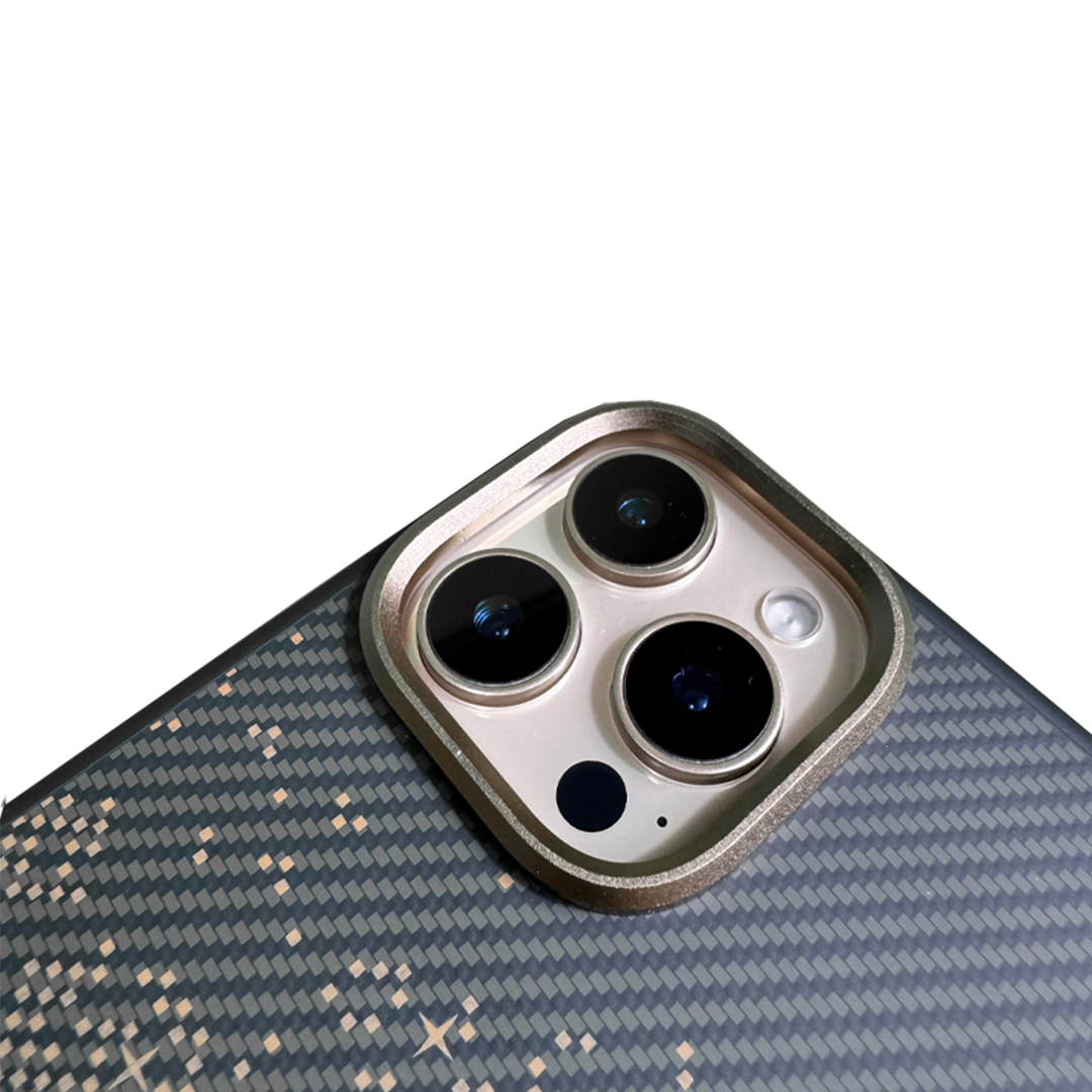 LZEL iPhone 16 Pro Max MagKevlar Armor Case With MagSafe |Copper/Black