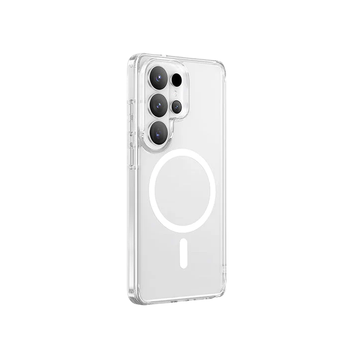 Keephone Hybrid Non-yellowing Crystal Magsafe Clear Case For Samsung S26 Ultra | Clear