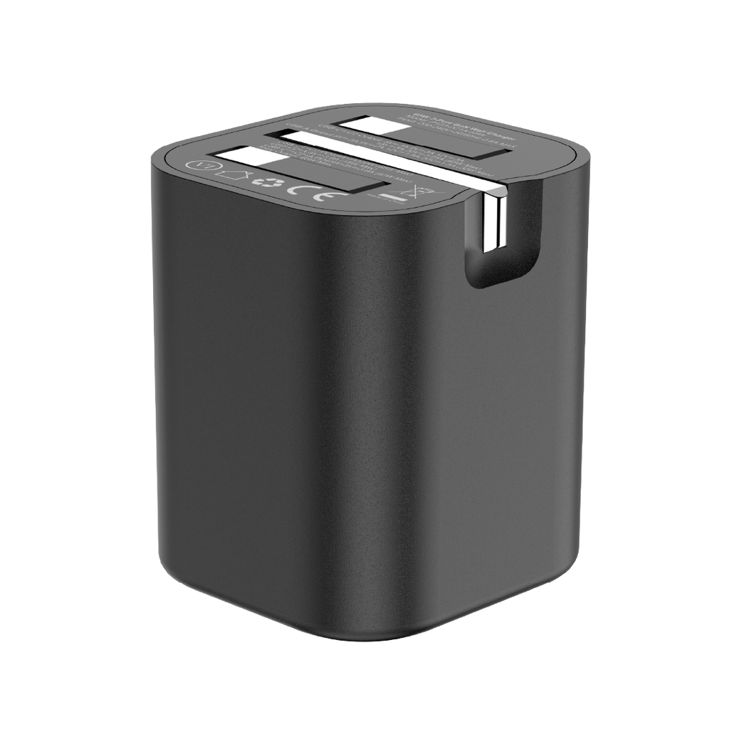 Asli  Global Maxcharge 65 Gan 3-Port Usb-A & Dual Usb-C Fast Charger | Black