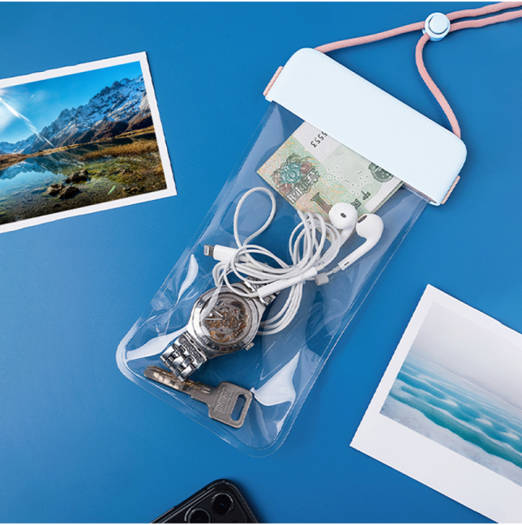 Wiwu Aqua WaterProof Bag Protection For Smartphones Electronics | White