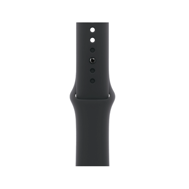 Apple Watch Series 11 GPS + Cellular 42mm Jet Black Aluminium Case With Black Sport Band - S/M