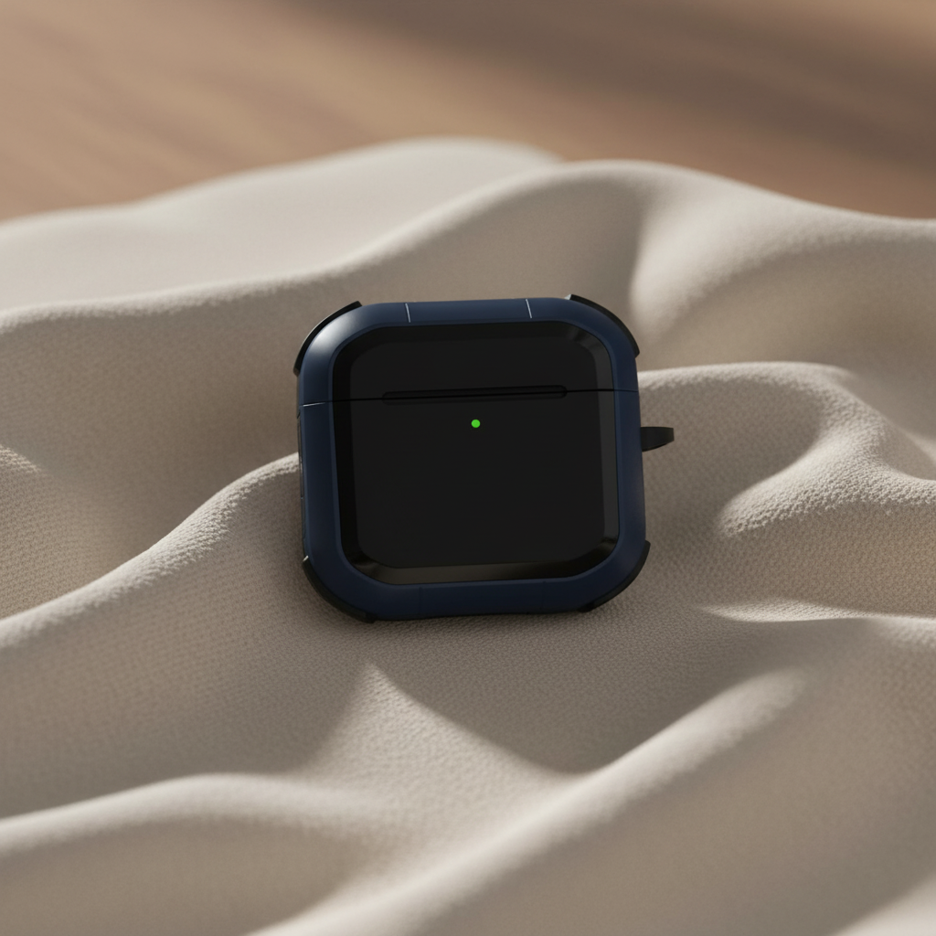 LZEL Airpods 4 Aurum Guard Max Hard PC+TPU Case | Blue / Black