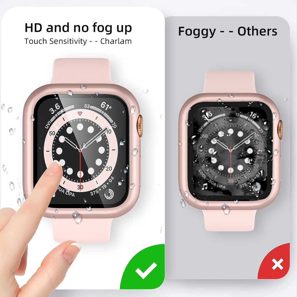 Anank Glass Protector For Apple Watch S7 45mm | White