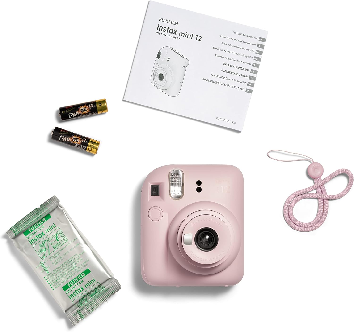 Fujifilm Instax Mini 12 Instant Camera | Pink