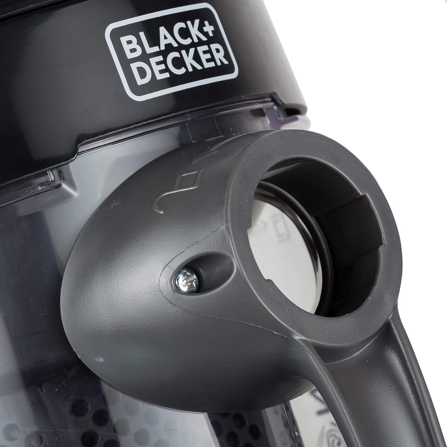 Black & Decker 1400W Bagless Multicyclonic Canister Vacuum Cleaner | Black