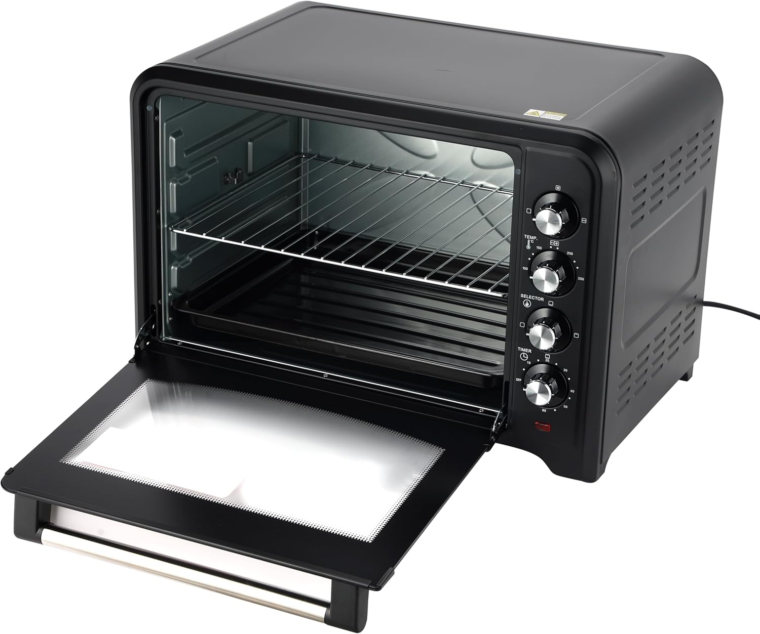 Geepas Electric Oven With Convection And Rotisserie, 60L"Min 1