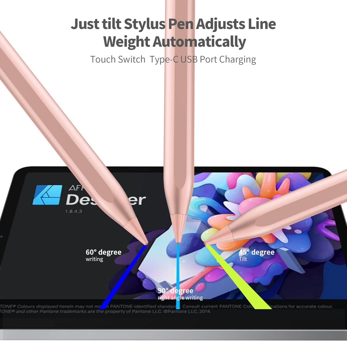 LZEL Pro-Touch Stylus iPad Pencil With Palm Rejection