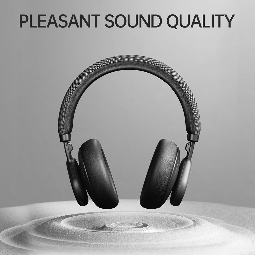 FingerTime Active Noise Cancelling Bluetooth Headset | Black