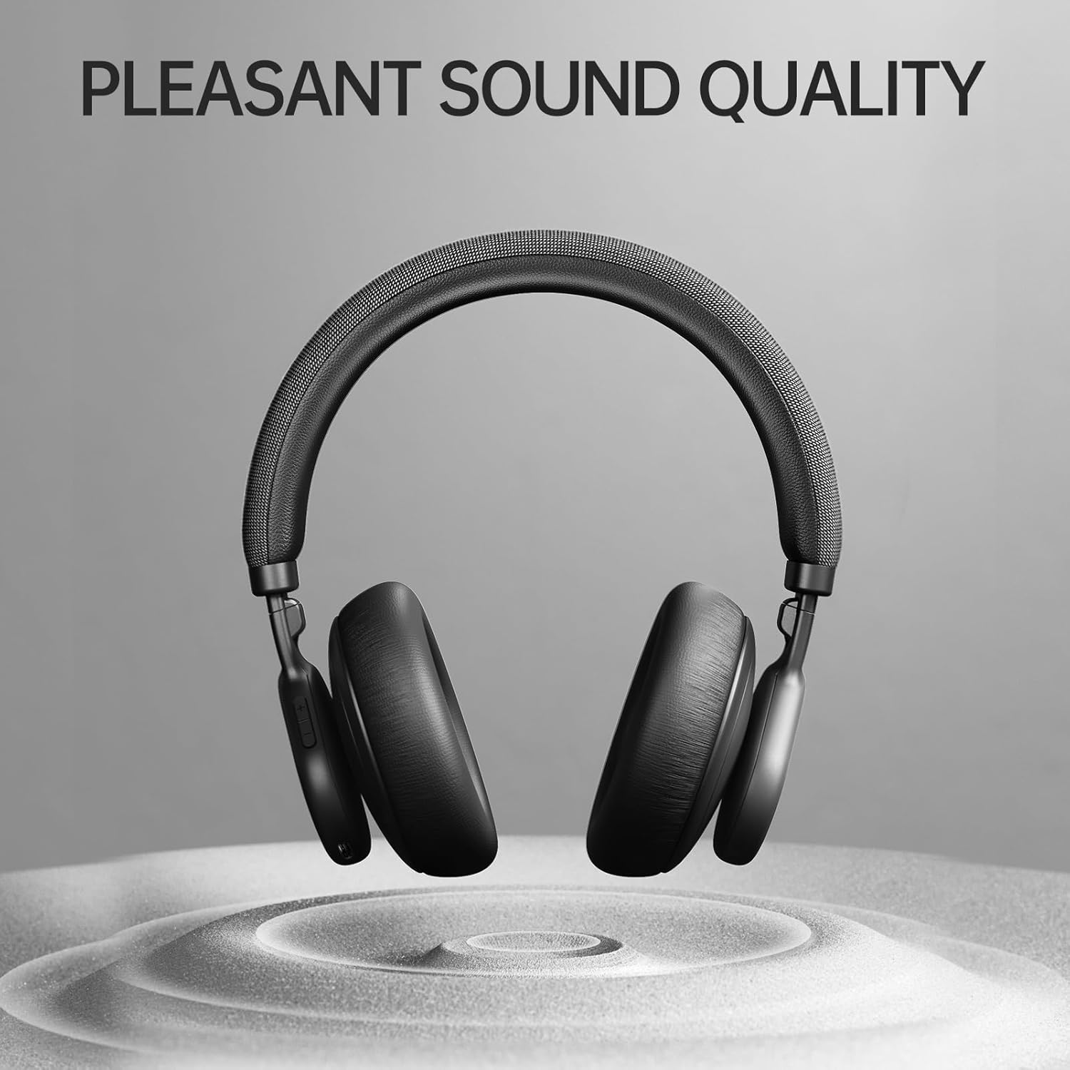 FingerTime Active Noise Cancelling Bluetooth Headset | Black