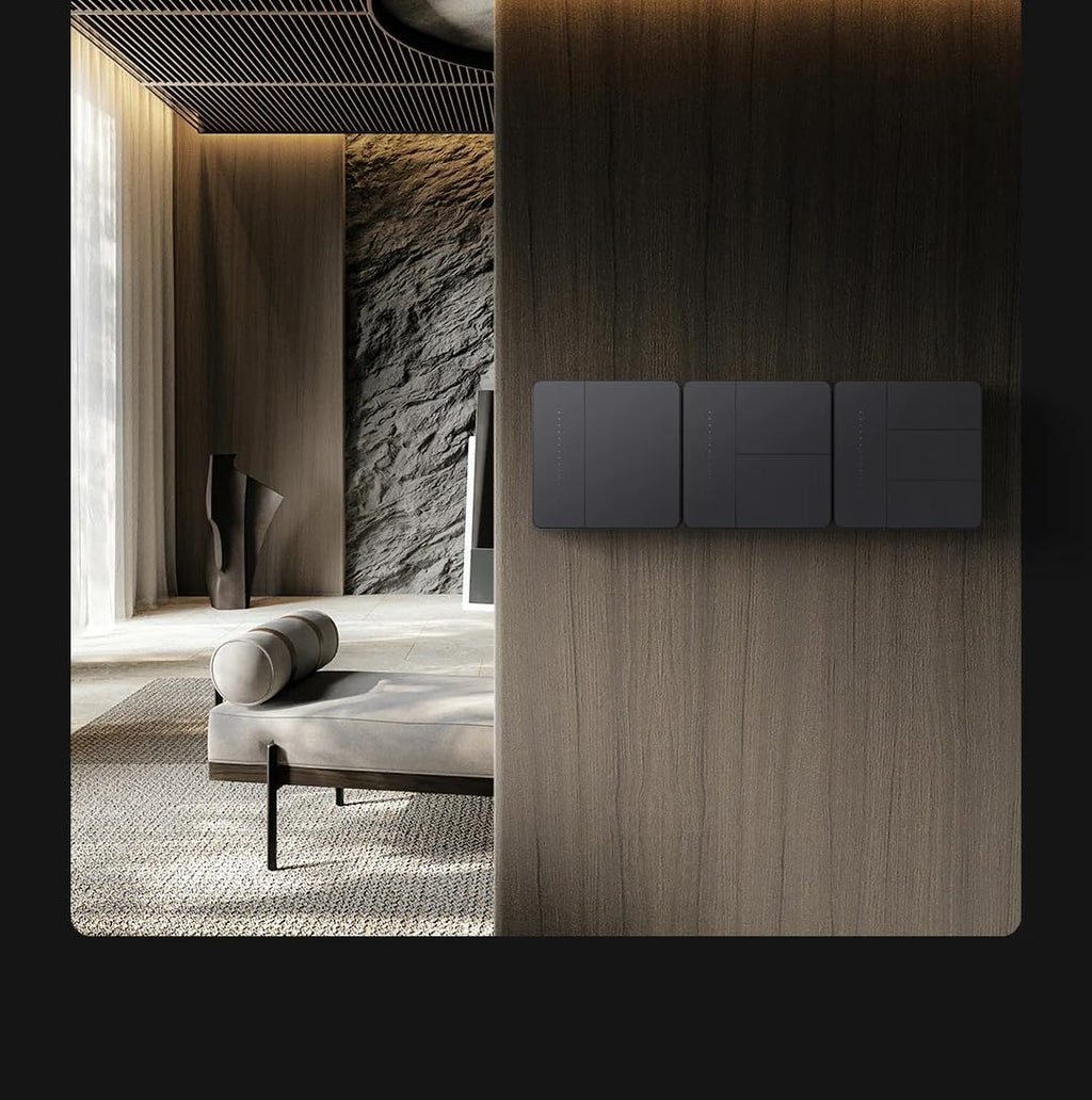 Aqara Smart Wall Switch Z1 Pro Single Rocker | Black