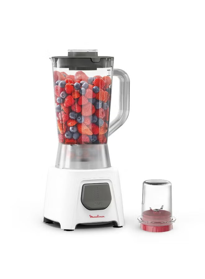 Moulinex Blendeo Blender With Grinder, 1.5 L - 450 W (LM2B2127 )