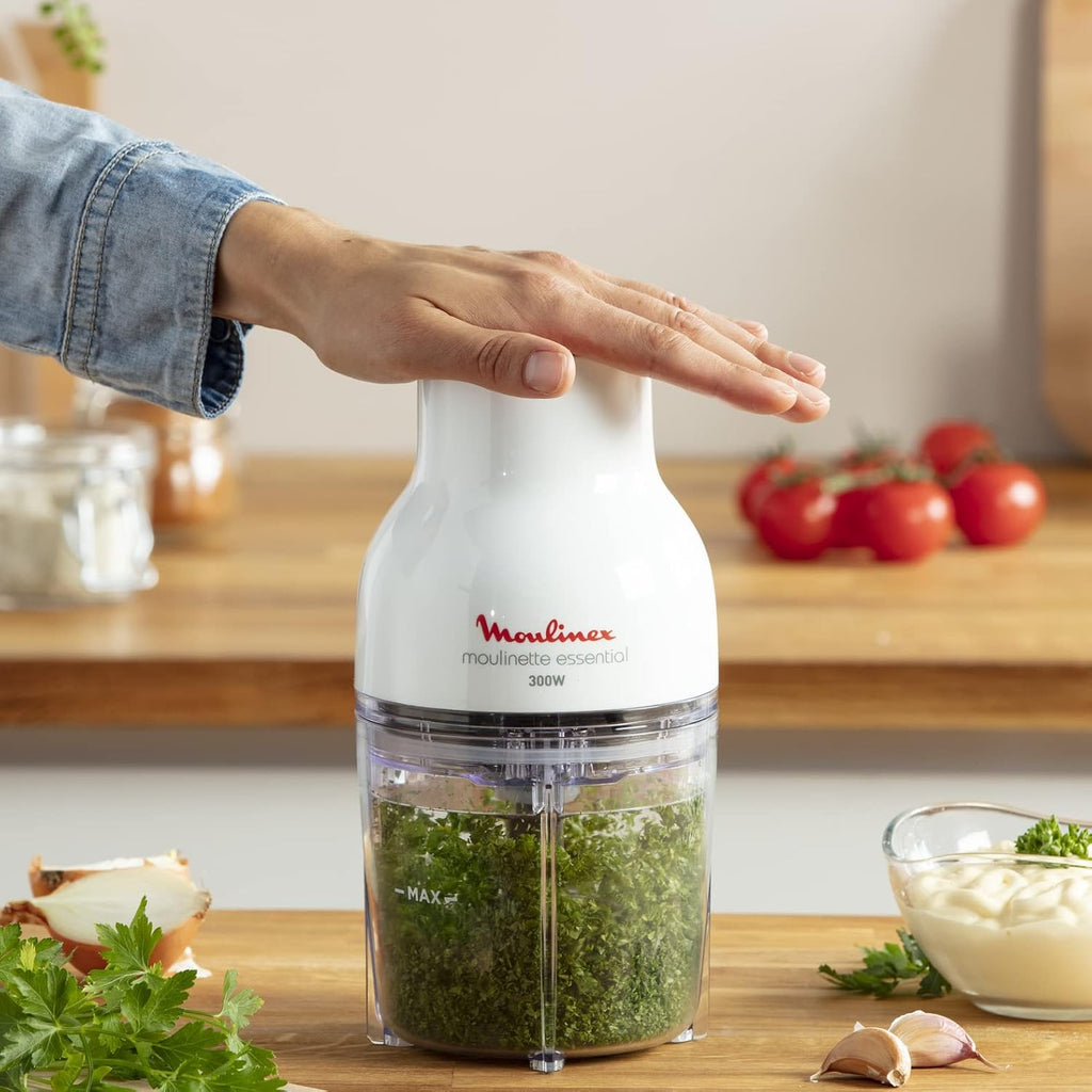 Moulinex Essential Food Chopper, 300W /450 ML/ QUAD