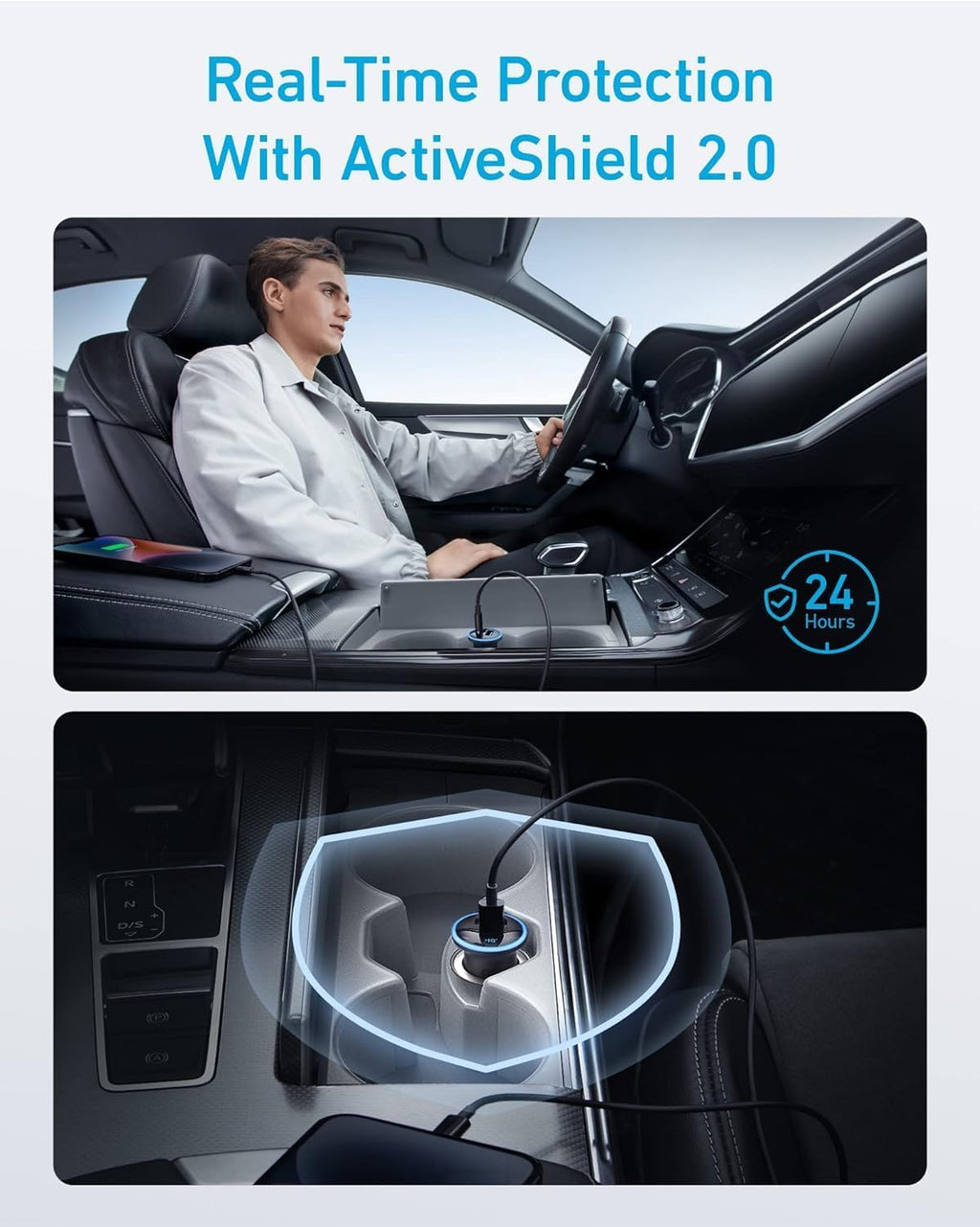 Anker A2735H11 Car Charger - 52.5W | Black
