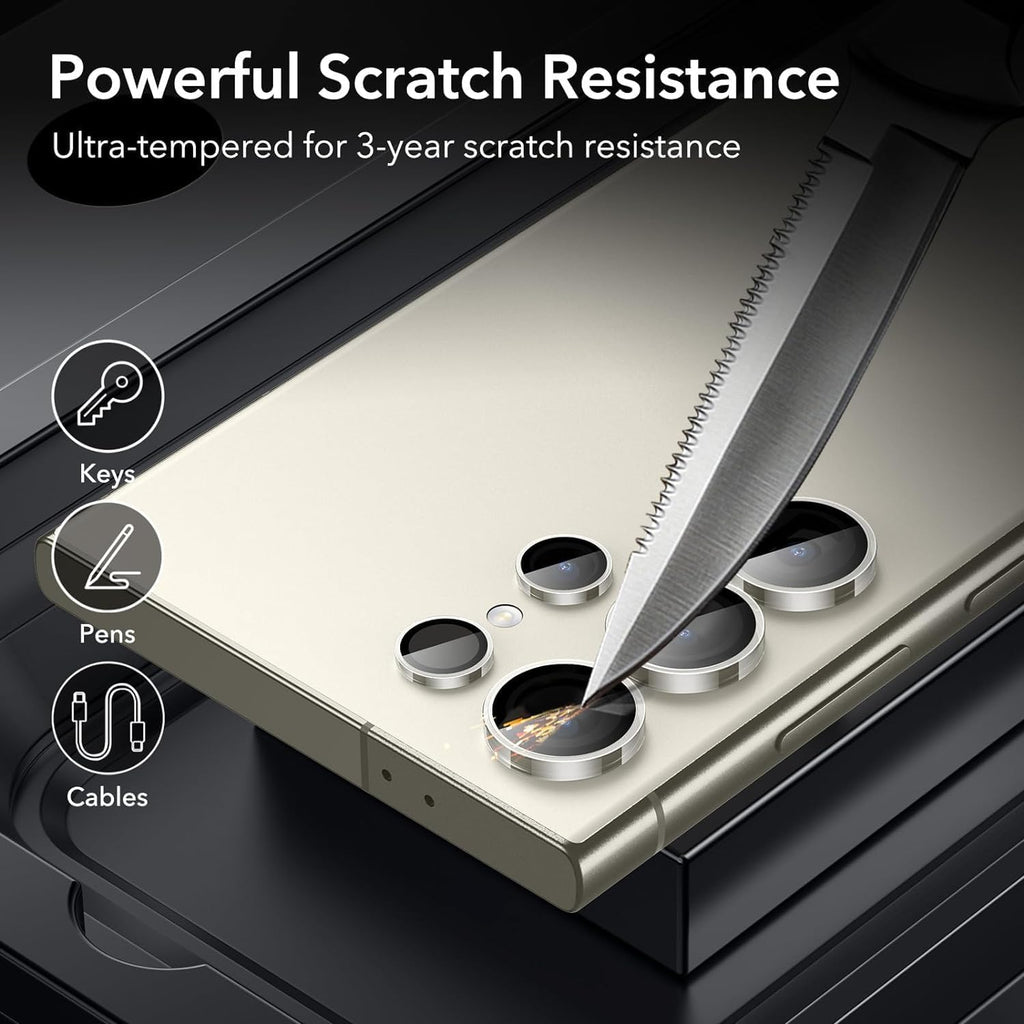 Anank Samsung S25 Ultra AR+Corning Lens Guard | Transparent