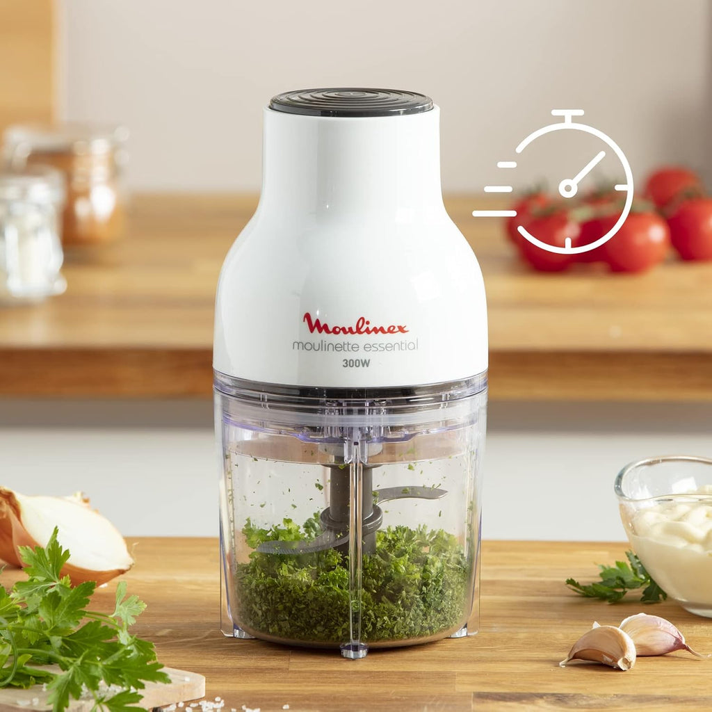 Moulinex Essential Food Chopper, 300W /450 ML/ QUAD