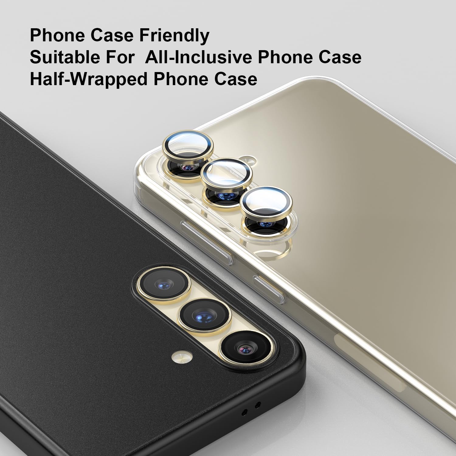 Anank Samsung S24 Camera Glass | Amber Yellow