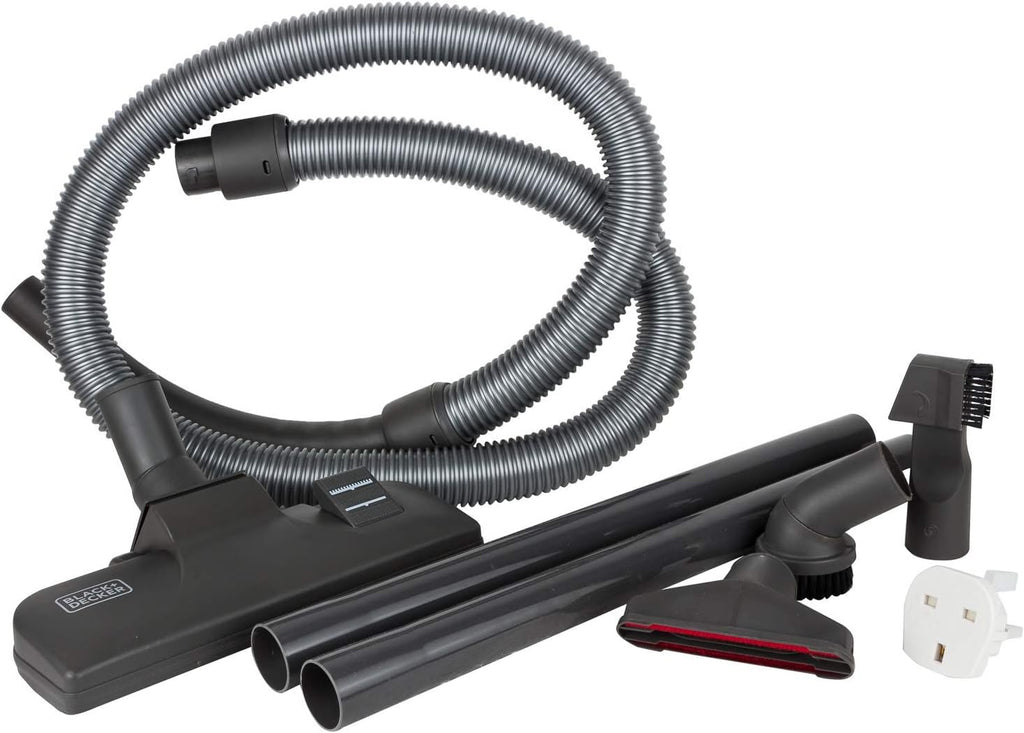 Black & Decker 1400W Bagless Multicyclonic Canister Vacuum Cleaner | Black
