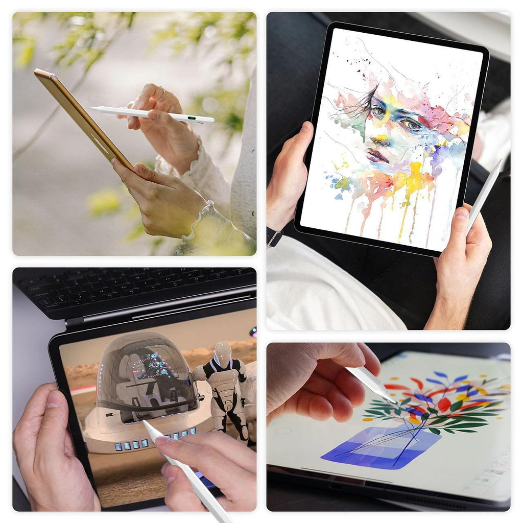 LZEL S-Touch Stylus S-Pen With Palm Rejection | White