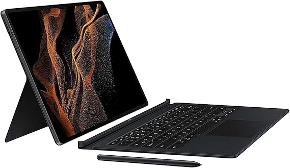 Samsung Galaxy Tab S8 Ultra Book Cover Keyboard | Black