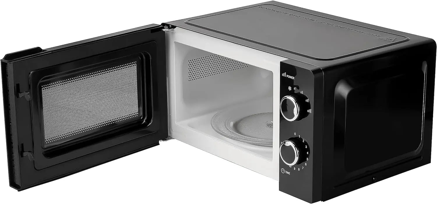 Geepas  20L Microwave Oven - 1100W Solo Microwave Oven with 5 Power Levels
