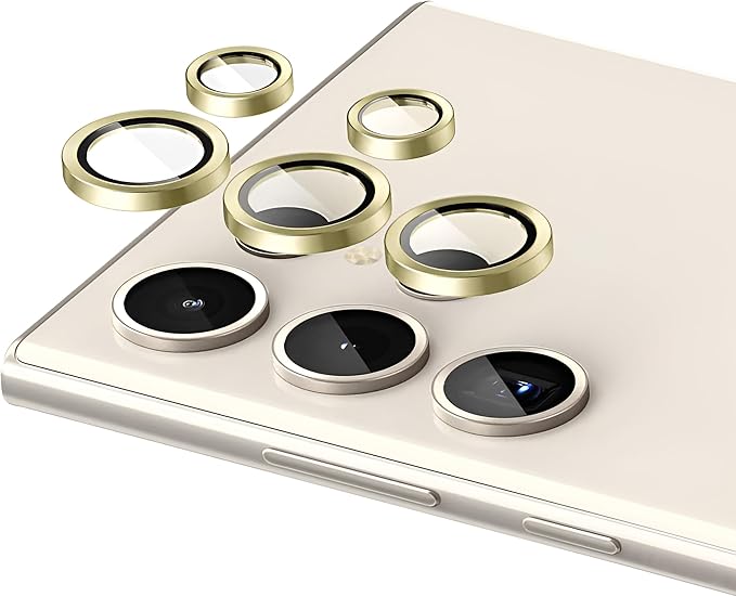 Anank Camera Glass Samsung S24 Ultra Titanium Yellow - 904056