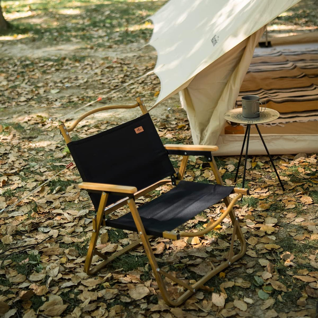 Naturehike MW02 Outdoor Folding Chair | Large Black
