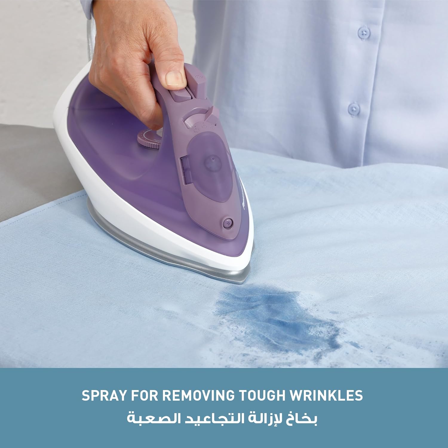 Panasonic Steam Iron, 2400W, Ceramic Soleplate, 300ml