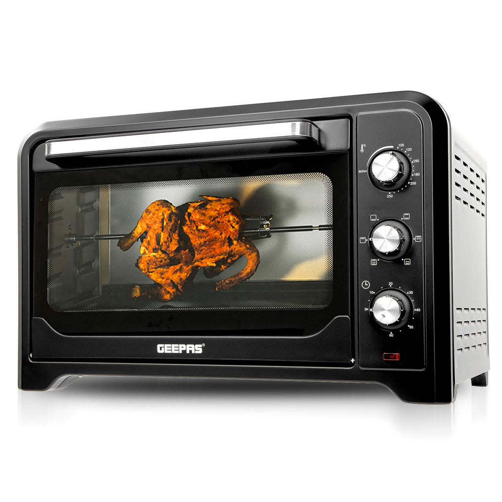 Geepas 42L Electric Oven with Convection & Rotisserie â€“ 2000W Power