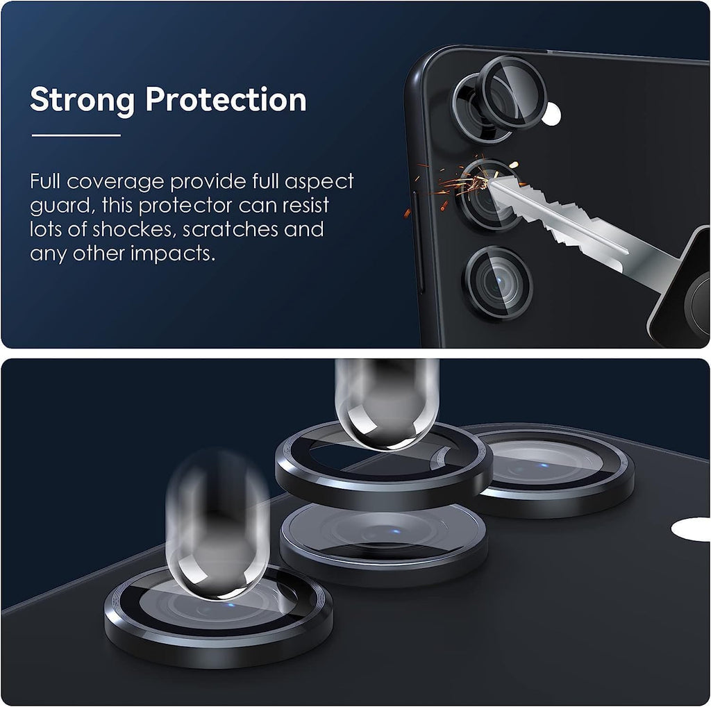 Anank Samsung S25 AR+Corning Lens Guard | Black