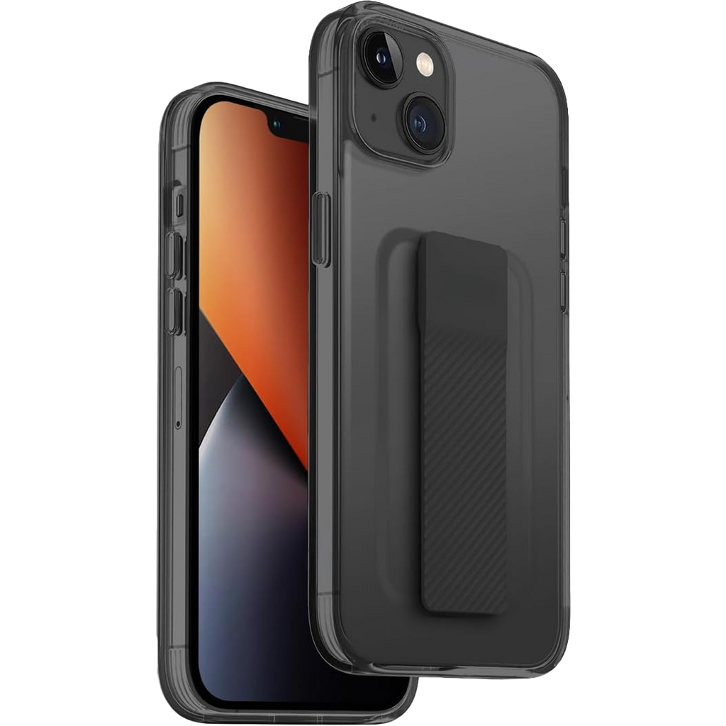 Asli Global iPhone 14 GripMag Clear Case | Smoke